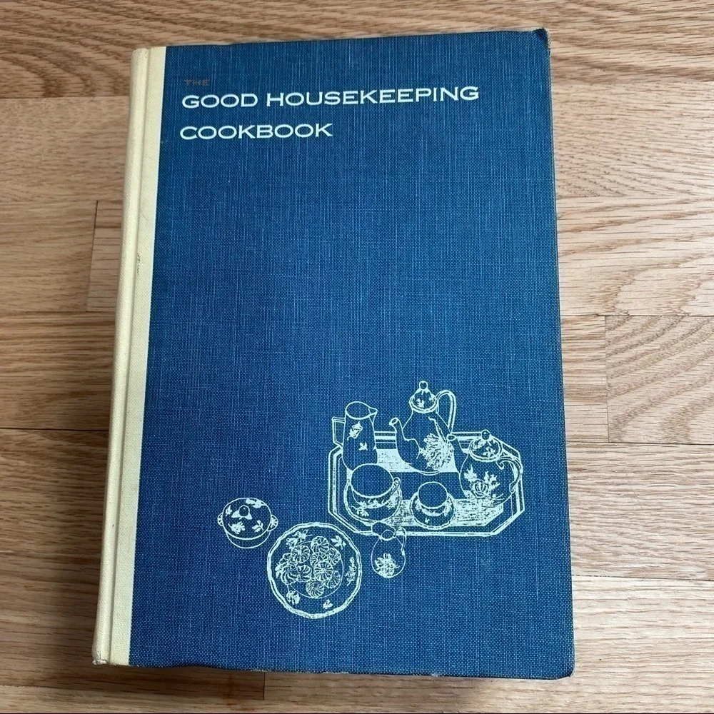 Vintage Good Housekeeping Cookbook Blue Hardcover